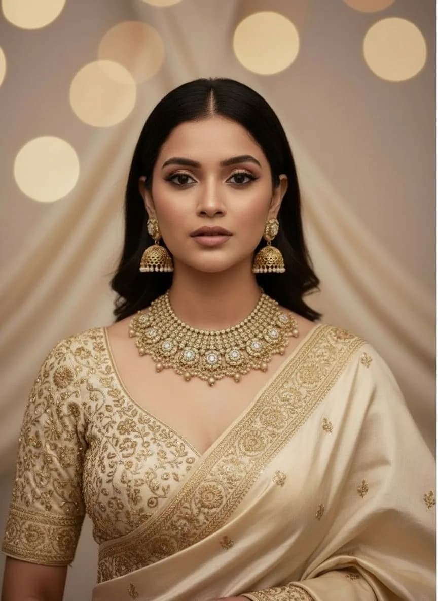 Heritage Gold Hansli Necklace Set