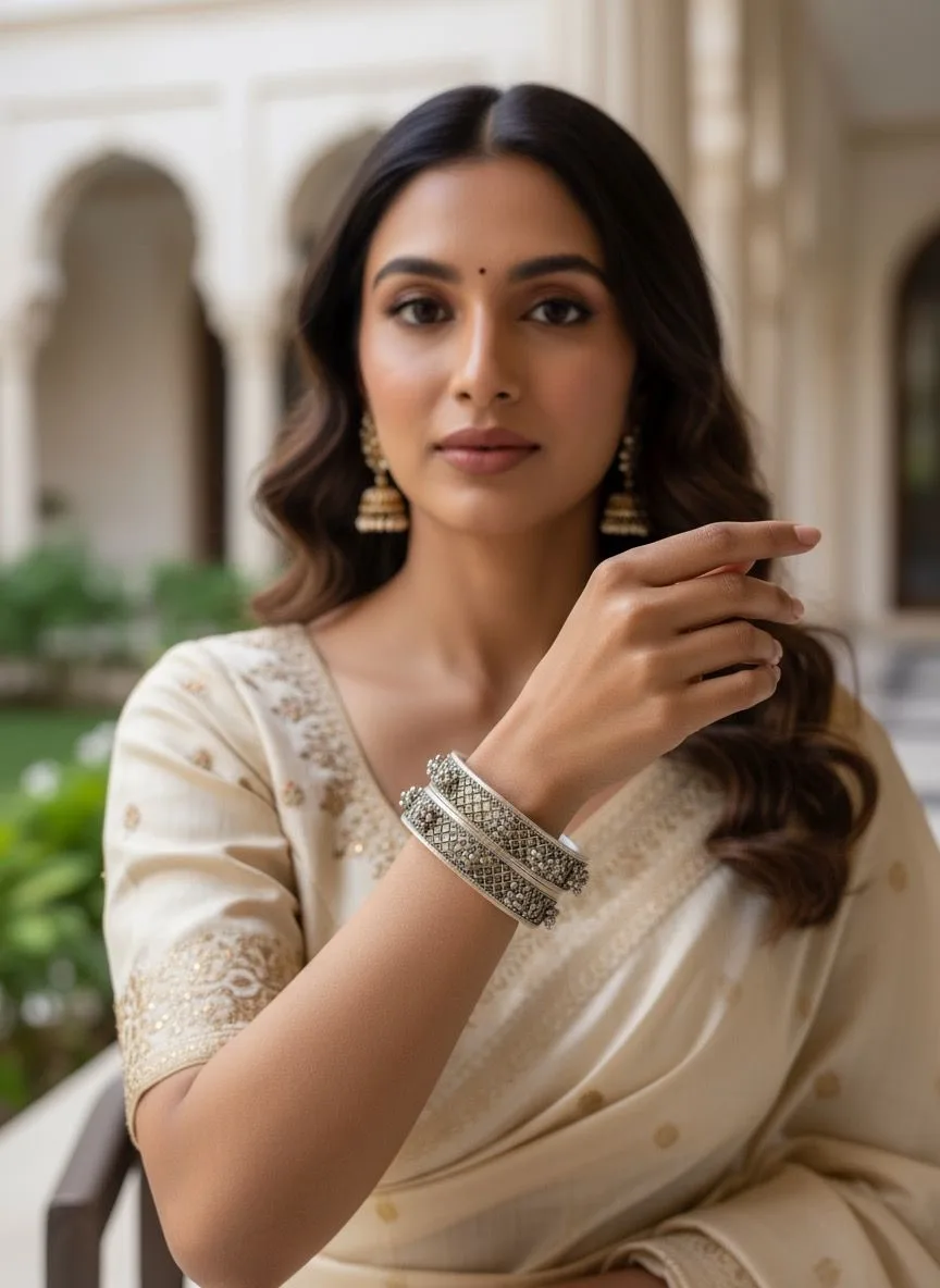 Oxidized Chuda Bangles